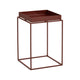 HAY Tray Small High bijzettafel 30x30 cm Chocolate