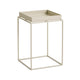 HAY Tray Small High bijzettafel 30x30 cm Warm Beige