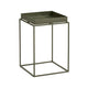 HAY Tray Small High bijzettafel 30x30 cm Olive Green