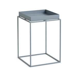 HAY Tray Small High bijzettafel 30x30 cm Pigeon Blue
