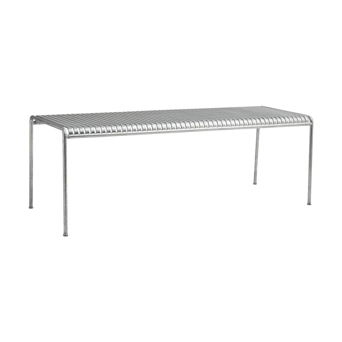 HAY Palissade tuintafel 220x90 cm Hot Galvanised