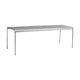 HAY Palissade tuintafel 220x90 cm Hot Galvanised