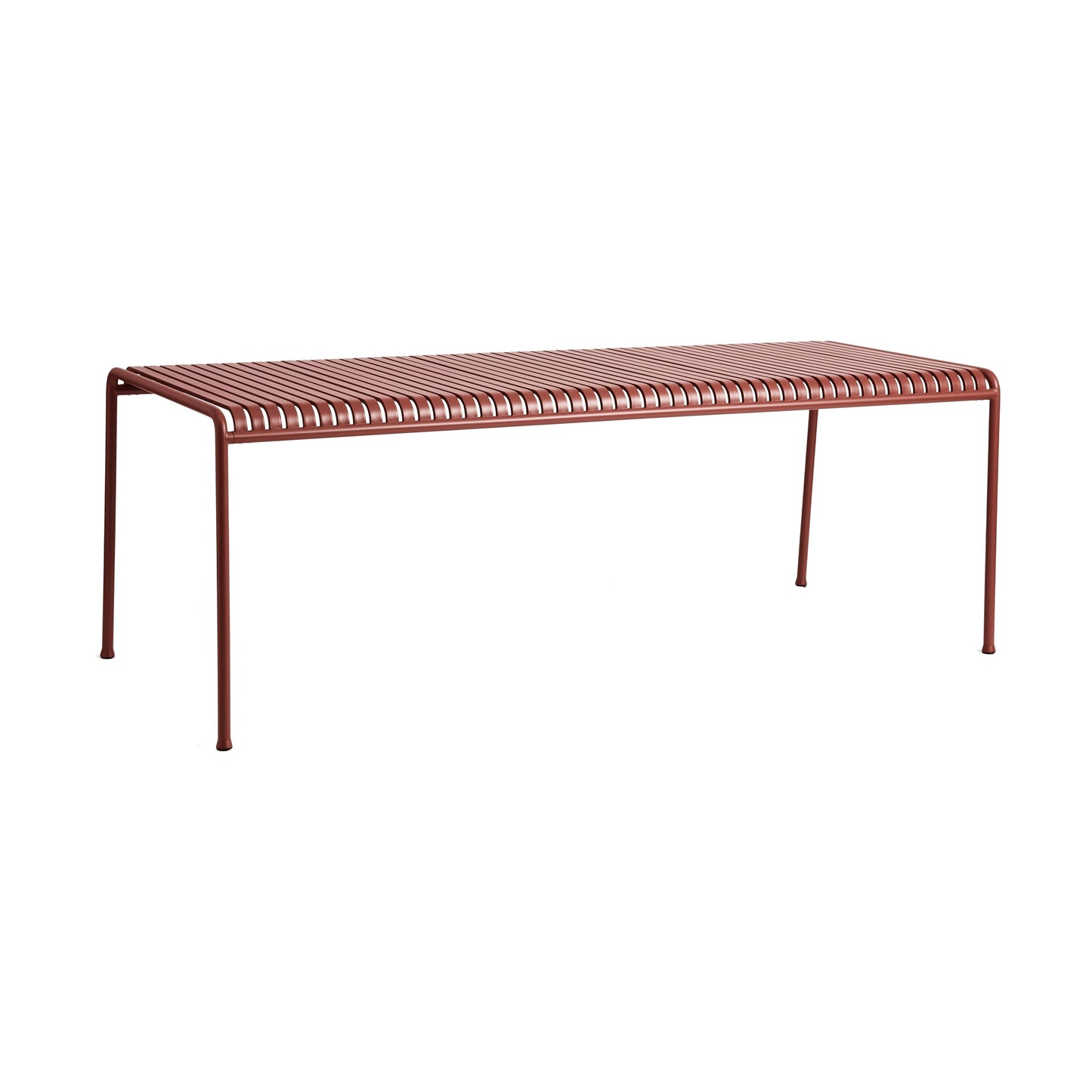 HAY Palissade tuintafel 220x90 cm Iron Red