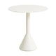 HAY Palissade Cone tuintafel Ø70 cm Cream White