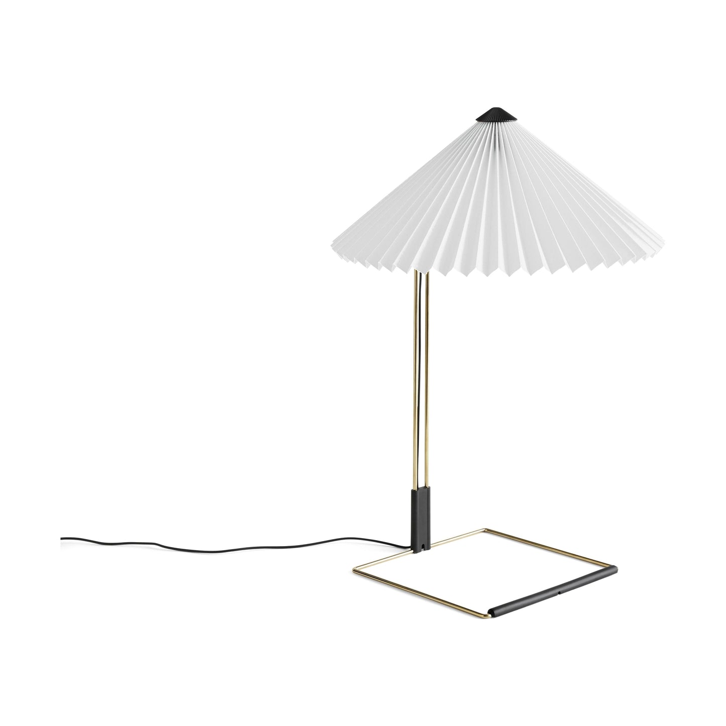 HAY Matin 380 tafellamp White/Brass