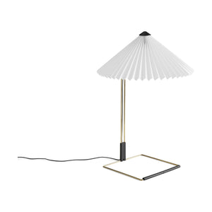 HAY Matin 380 tafellamp White/Brass