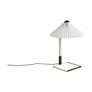 HAY Matin 300 tafellamp White/Brass