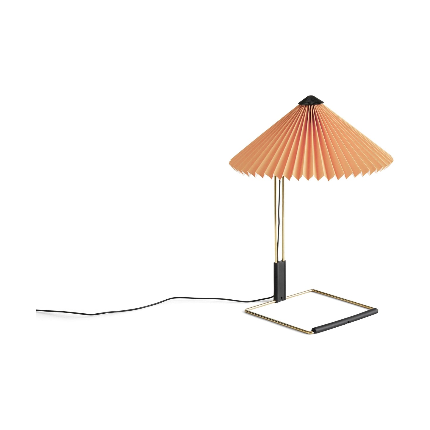 HAY Matin 300 tafellamp Peach/Brass