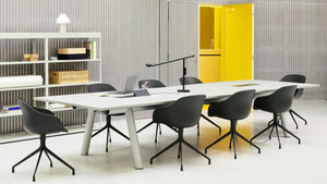 HAY Fifty-Fifty bureaulamp Soft Black