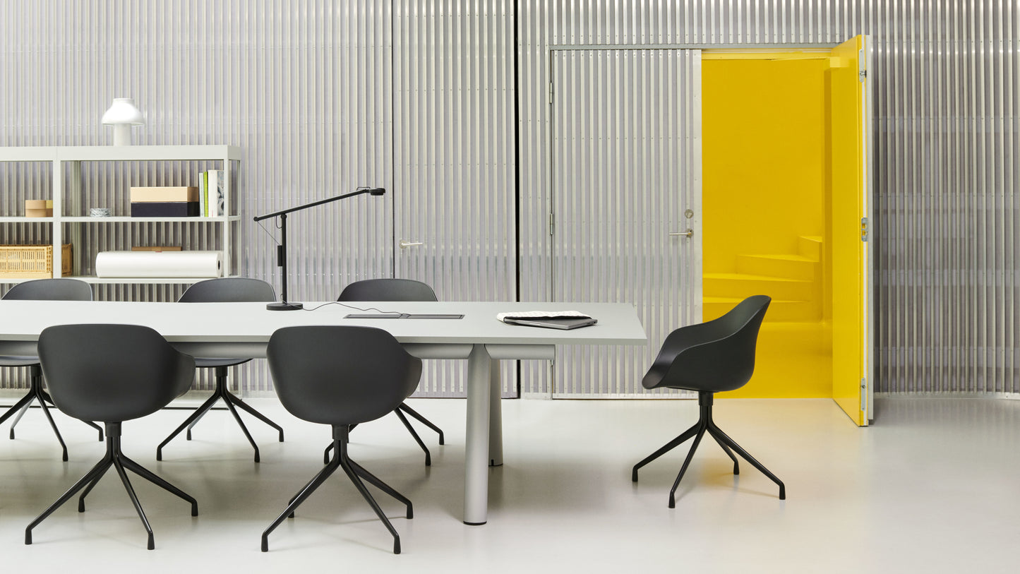 HAY Fifty-Fifty bureaulamp Soft Black