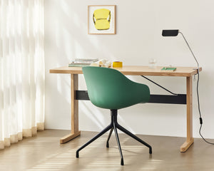 HAY About a Chair AAC 220 eetkamerstoel Soft Brick 2.0 swivel chroom
