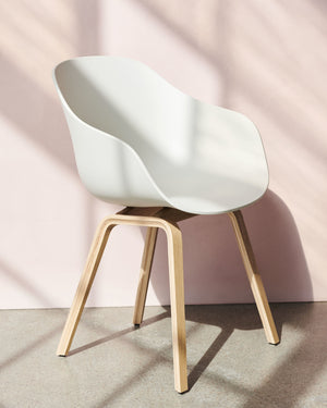 HAY About a Chair AAC 222 eetkamerstoel walnoot Melange Cream 2.0