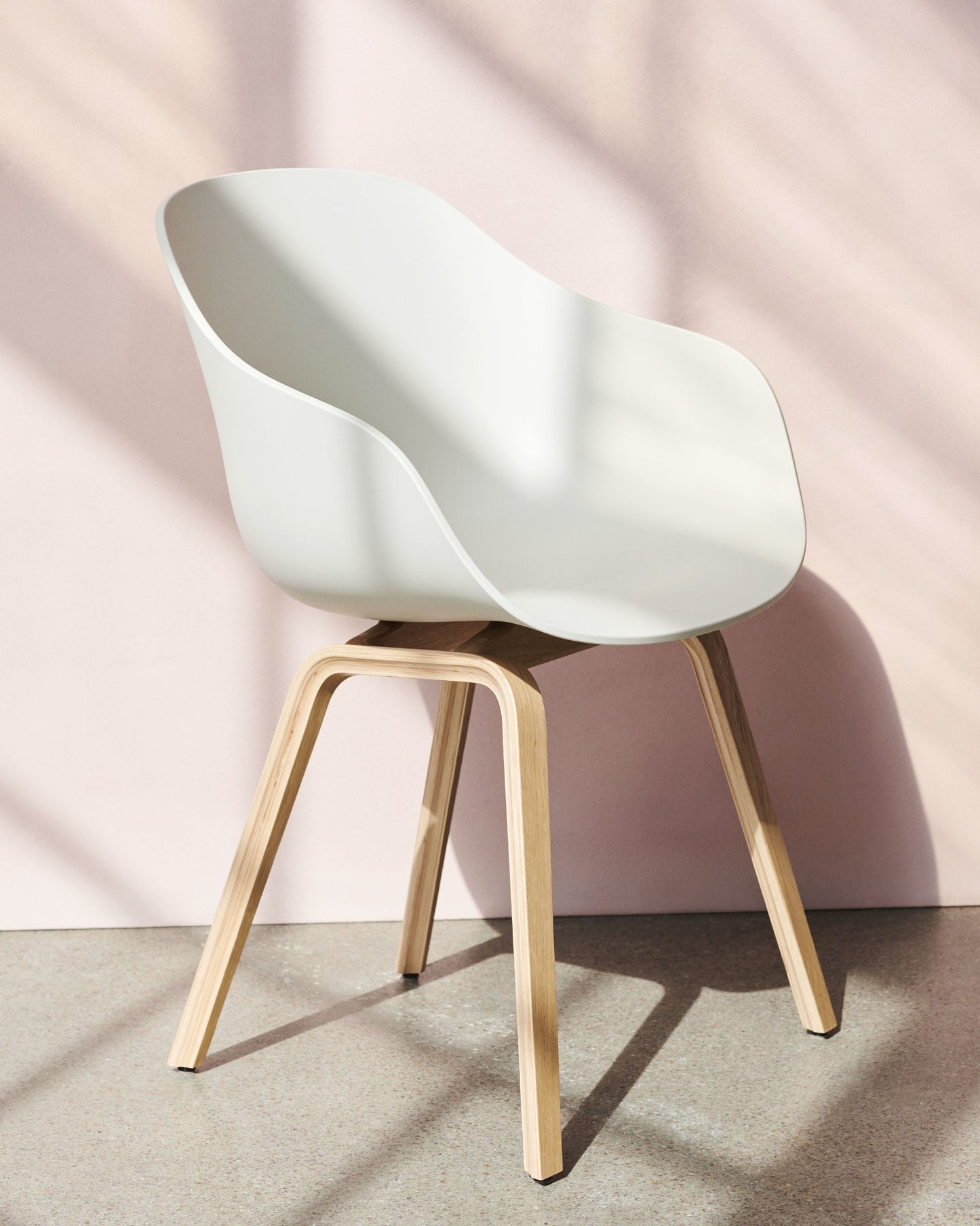 HAY About a Chair AAC 222 eetkamerstoel walnoot Concrete Grey 2.0