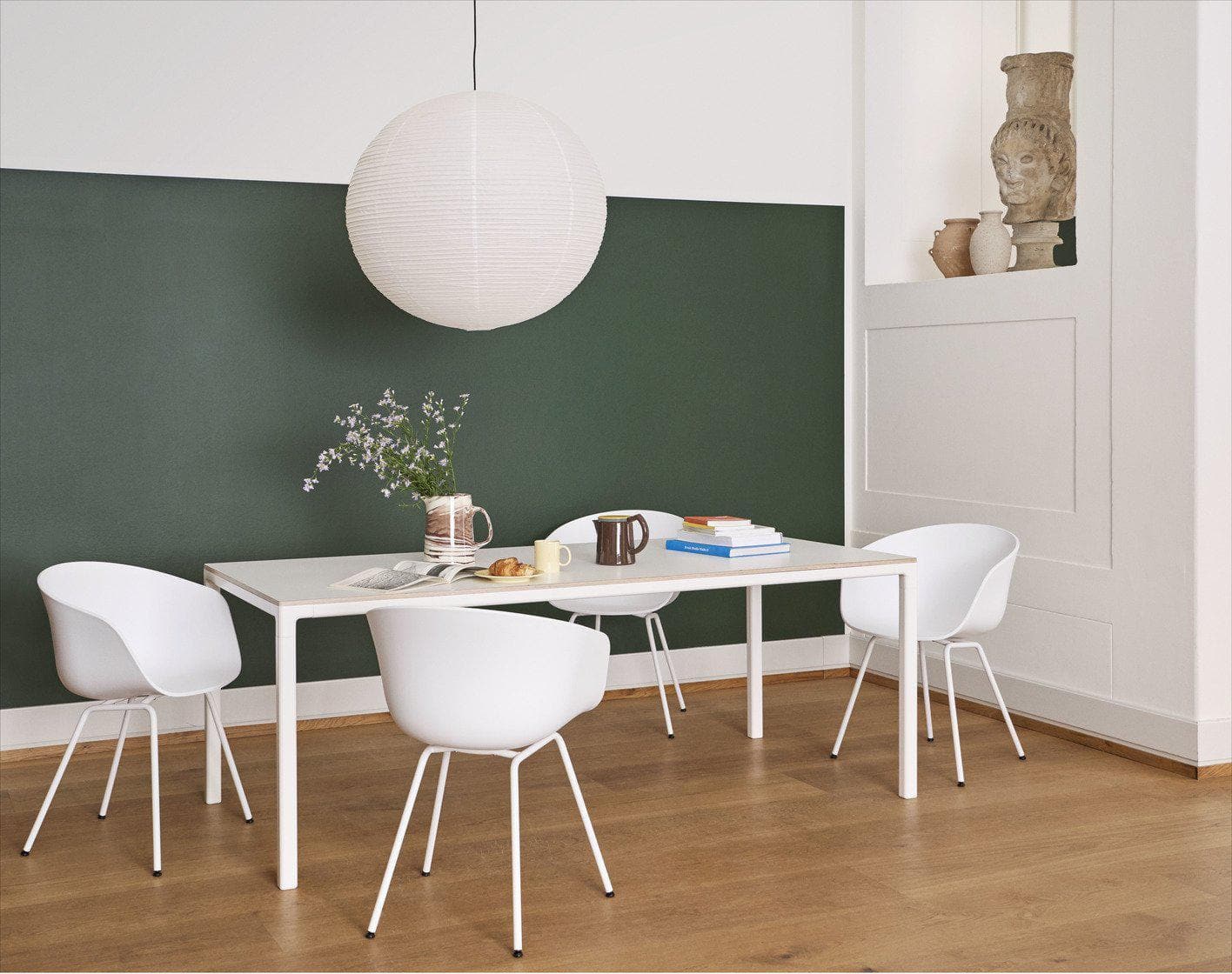 HAY About a Chair AAC 26 eetkamerstoel RVS White 2.0
