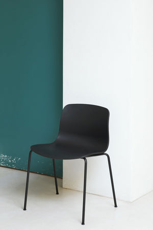 HAY About a Chair AAC 16 eetkamerstoel zwart Teal Green 2.0