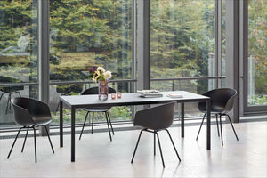 HAY About a Chair AAC 26 eetkamerstoel chroom Dusty Blue 2.0