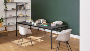 HAY About a Chair AAC 26 eetkamerstoel chroom Dusty Blue 2.0