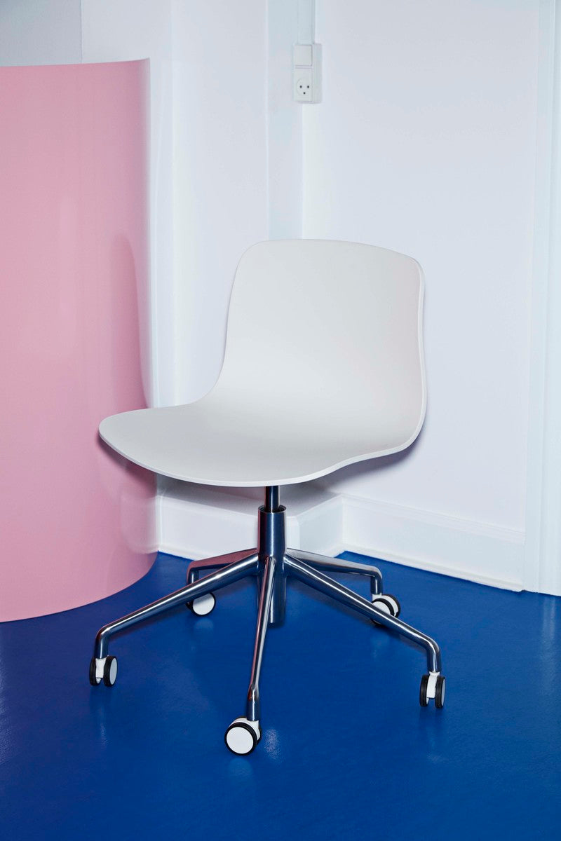 HAY About a Chair AAC 50 bureaustoel zwart Slate Blue 2.0