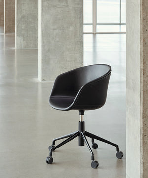 HAY About a Chair AAC 53 bureaustoel wit Hallingdal 130