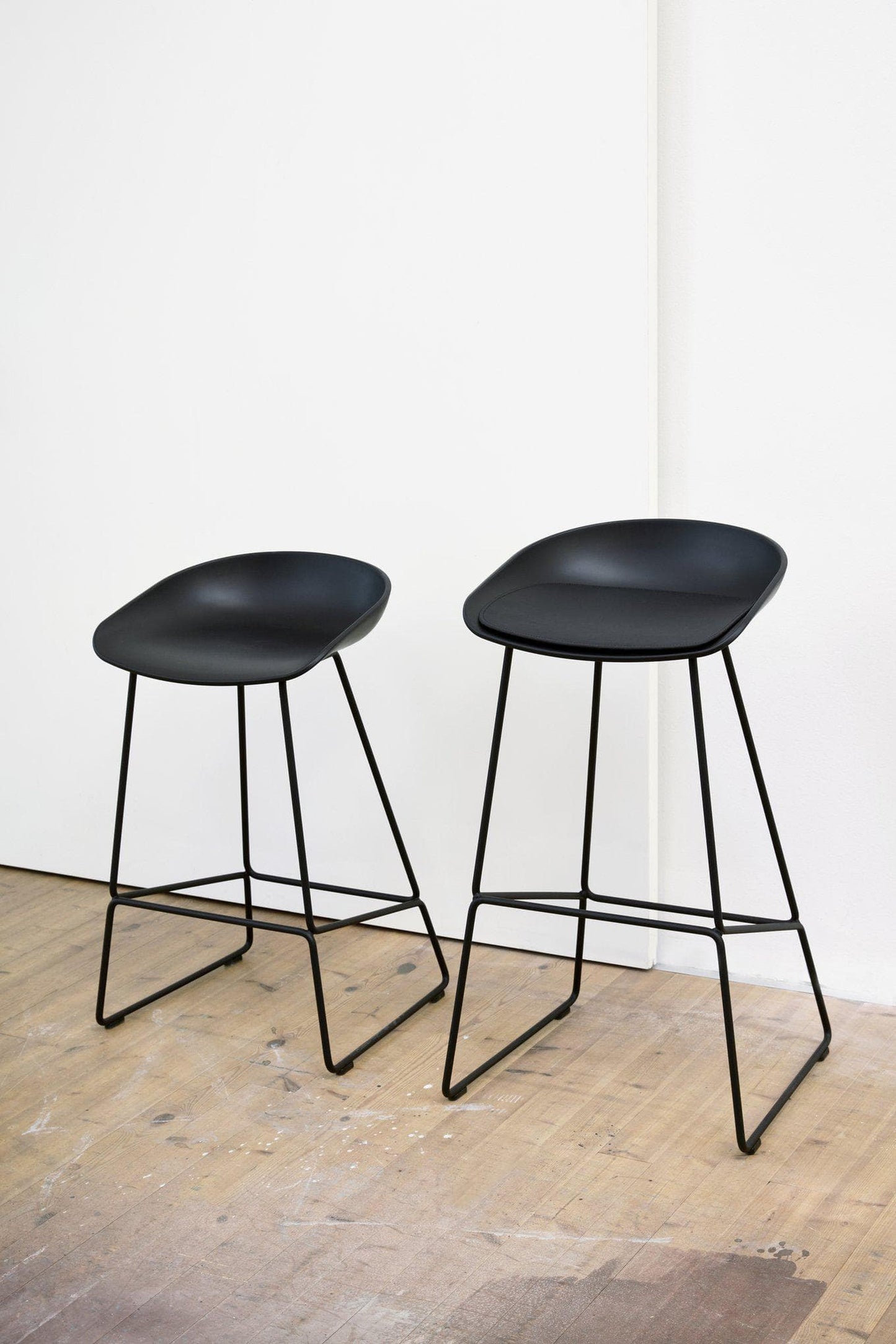 HAY About a Stool AAS 38 barkruk H65 chroom Pastel Green 2.0