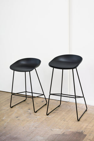 HAY About a Stool AAS 38 barkruk H75 Pastel Green 2.0 RVS