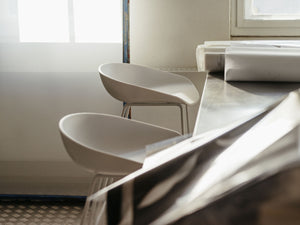 HAY About a Stool AAS 38 barkruk H65 zwart Azure Blue 2.0