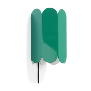 HAY Arcs wandlamp met snoer Sea Green