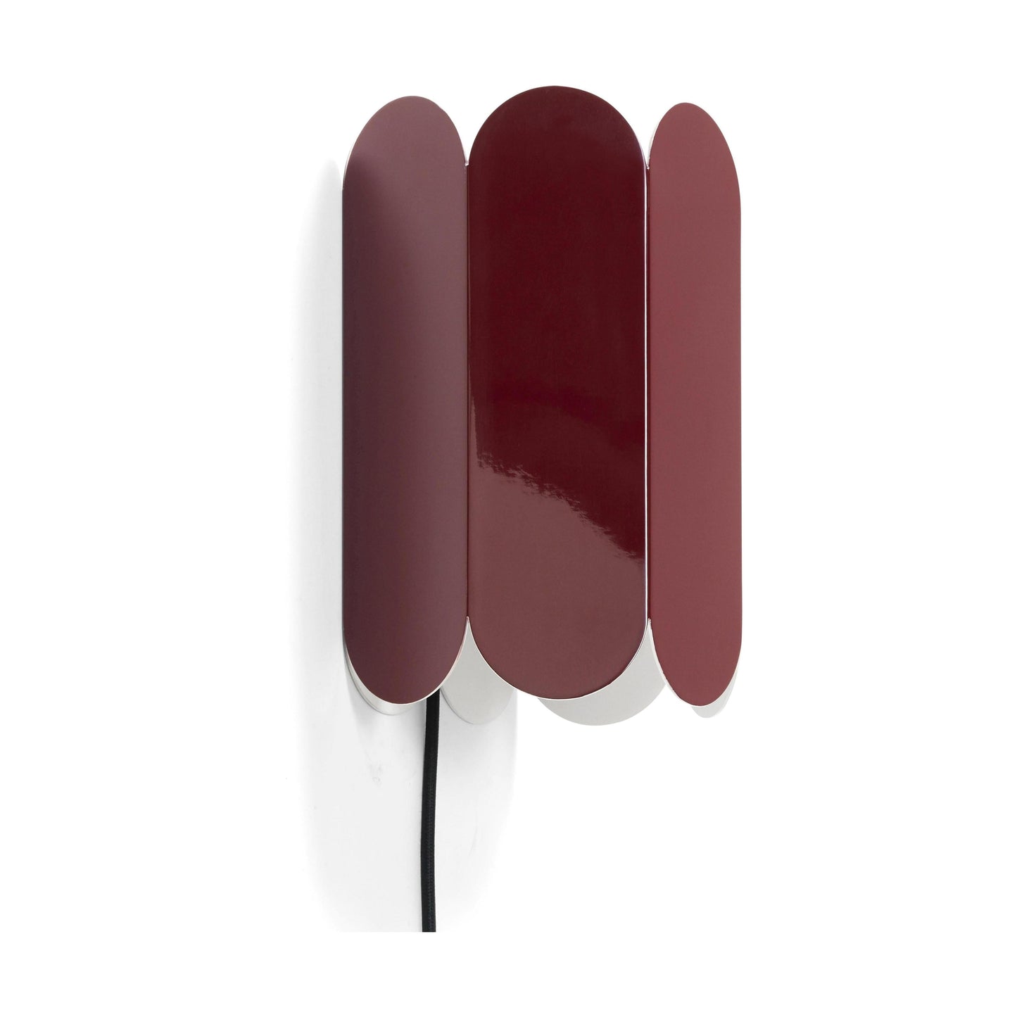 HAY Arcs wandlamp met snoer Auburn Red