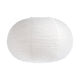 HAY Paper Shade Ellipse hanglamp Classic White