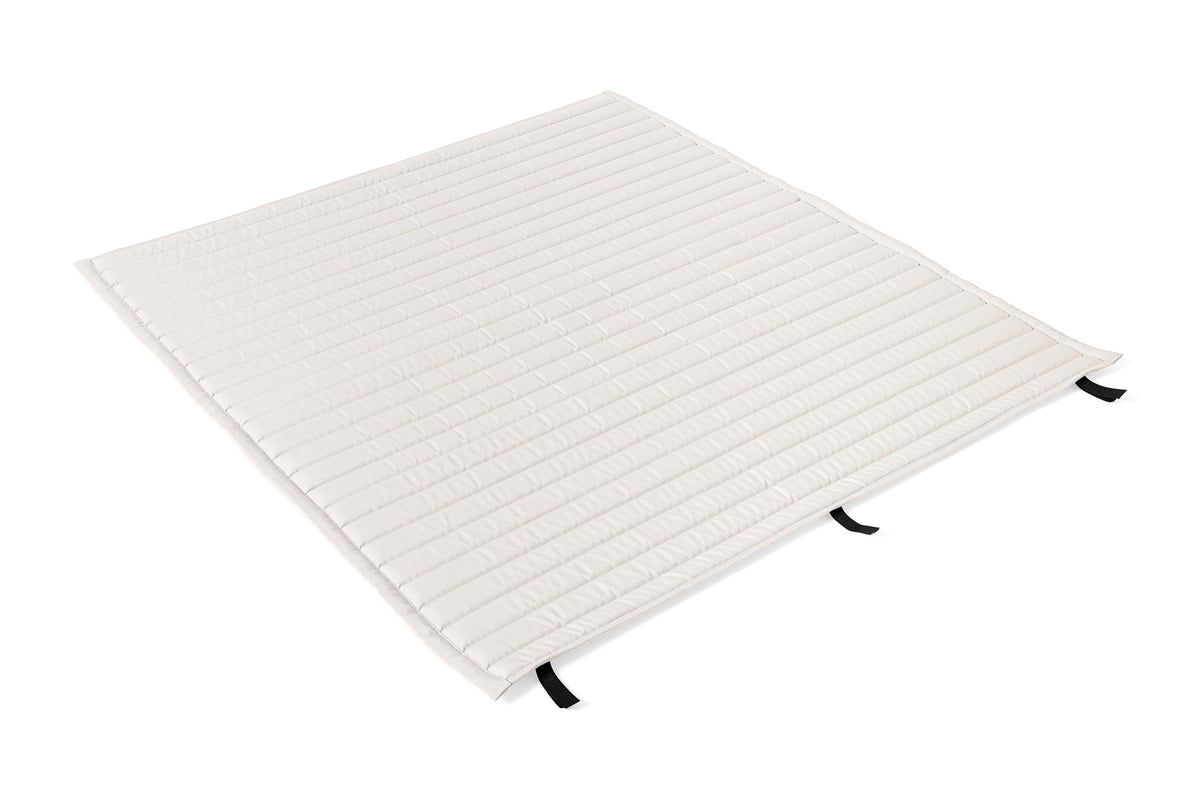 HAY Palissade Quilted kussen voor loungebank Cream White
