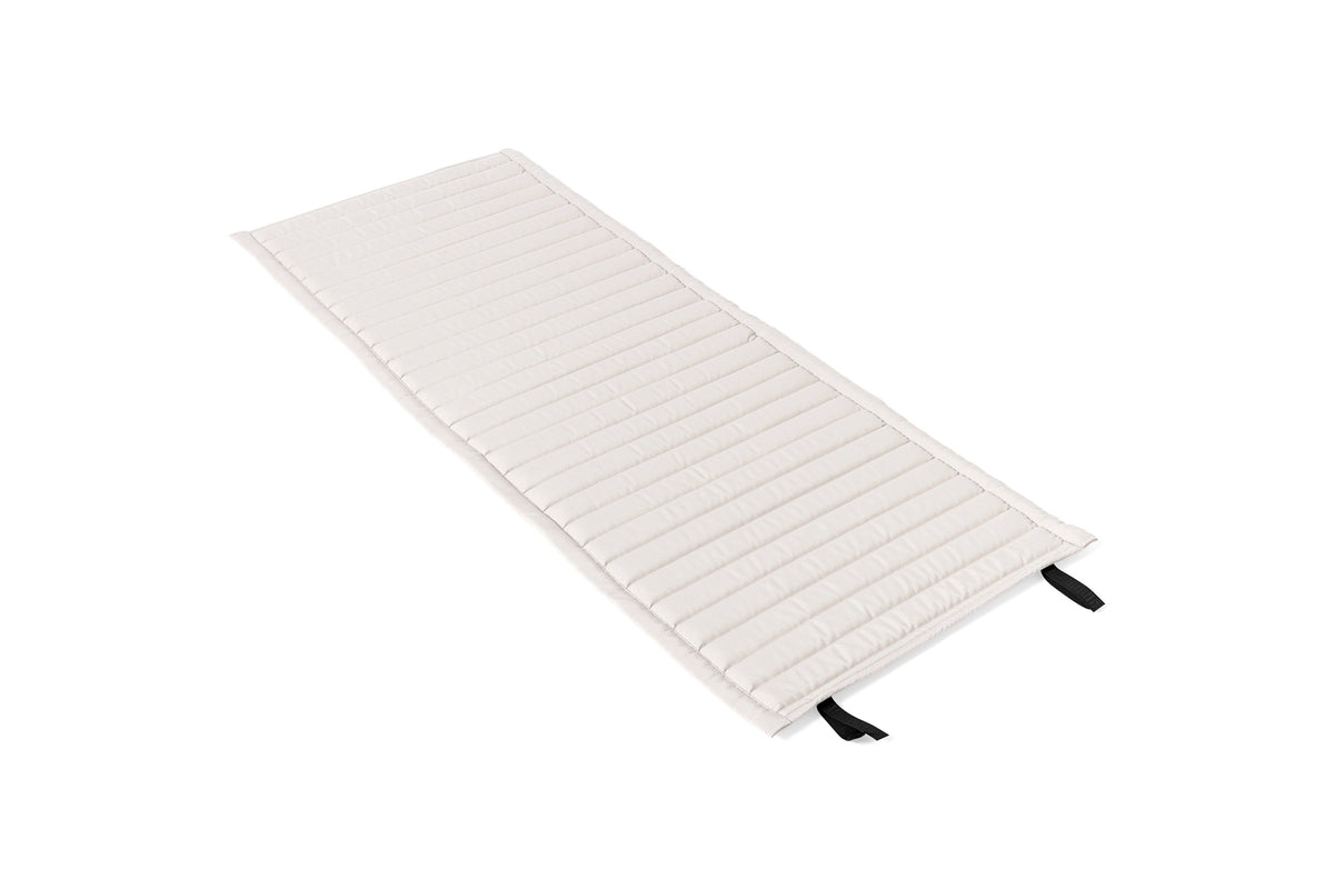 HAY Palissade Quilted kussen voor lounge high Cream White