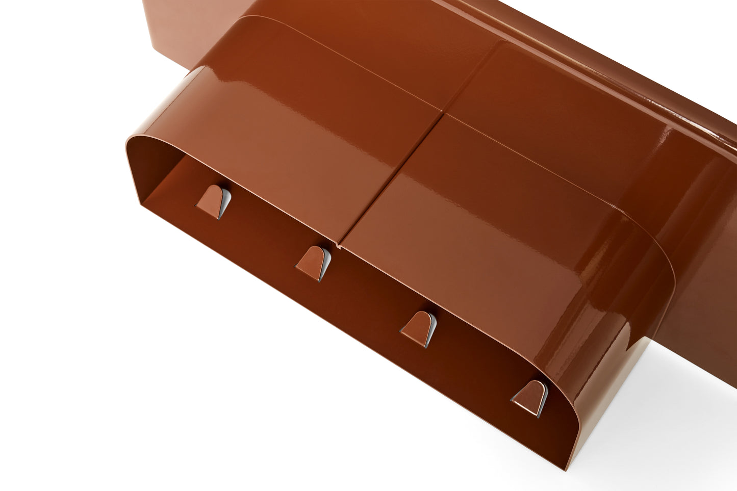 HAY Korpus Medium wandplank Brick Red