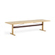 HAY Passerelle eettafel 300x95 cm eiken burgundy red
