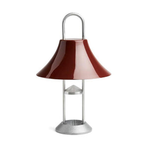 HAY Mousqueton Portable Lamp Iron Red