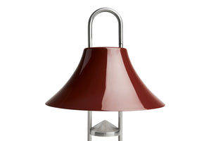 HAY Mousqueton Portable Lamp Iron Red