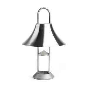 HAY Mousqueton Portable Lamp Brushed Stainless Steel
