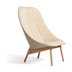 HAY Uchiwa Quilted fauteuil duo stoffering beige