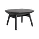 HAY Uchiwa ottoman duo stoffering donkergrijs/zwart