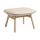 HAY Uchiwa ottoman duo stoffering beige