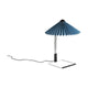 HAY Matin 300 tafellamp Placid Blue/Mirror