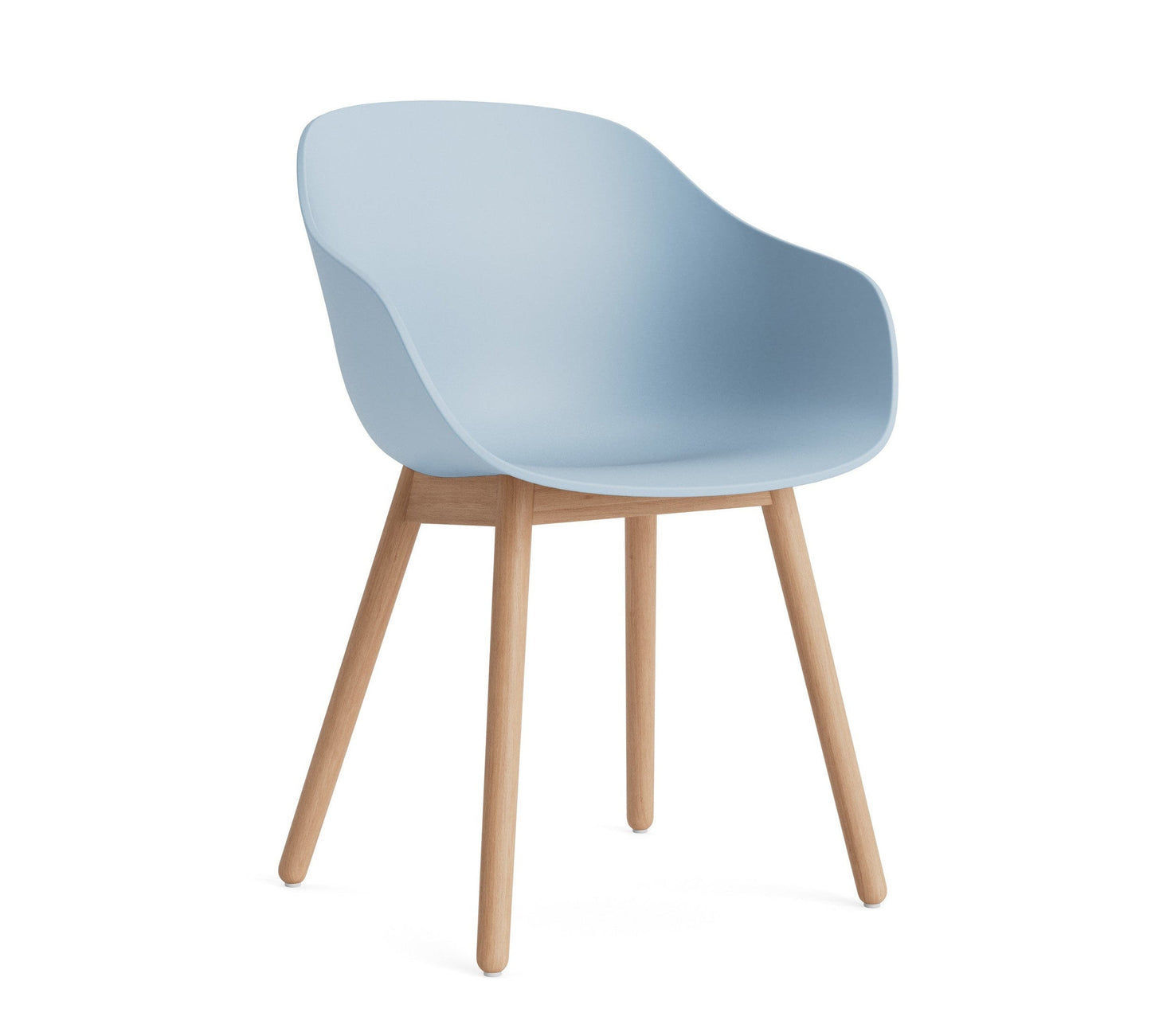 HAY About a Chair AAC 212 eetkamerstoel gelakt eiken Slate Blue 2.0