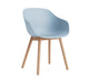 HAY About a Chair AAC 212 eetkamerstoel gelakt eiken Slate Blue 2.0