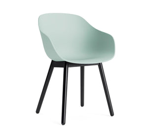 HAY About a Chair AAC 212 eetkamerstoel zwart gelakt eiken Dusty Mint 2.0