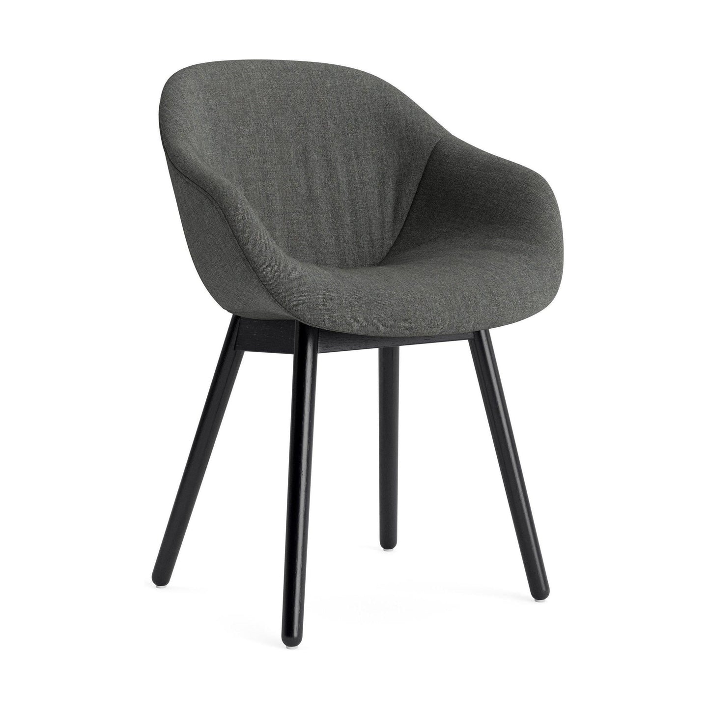 HAY About a Chair AAC 213 Soft eetkamerstoel zwart gelakt eiken Remix 163