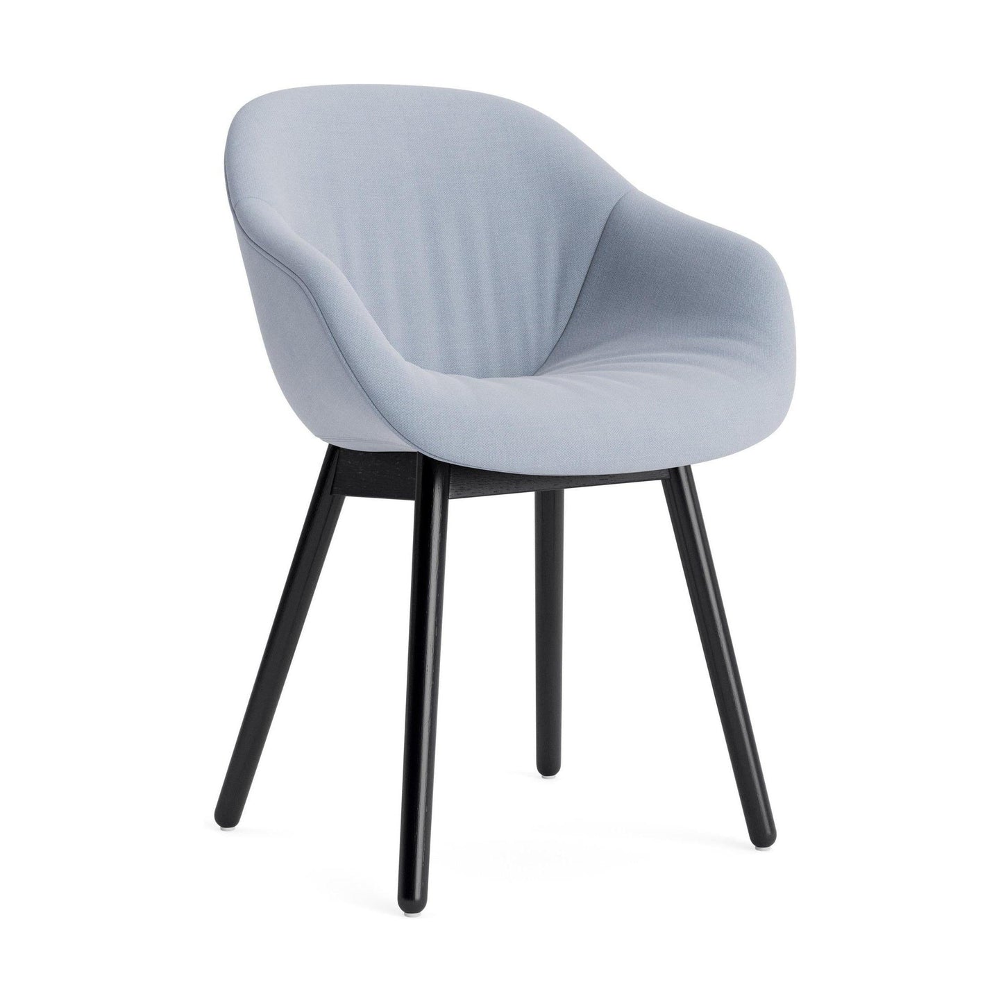 HAY About a Chair AAC 213 Soft eetkamerstoel zwart gelakt eiken Linara 400