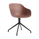 HAY About a Chair AAC 220 eetkamerstoel Soft Brick 2.0 swivel zwart