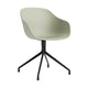 HAY About a Chair AAC 220 eetkamerstoel Pastel Green 2.0 swivel zwart