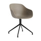 HAY About a Chair AAC 220 eetkamerstoel Khaki 2.0 swivel zwart