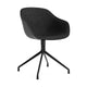 HAY About a Chair AAC 220 eetkamerstoel Black 2.0 gestoffeerd swivel zwart