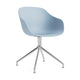 HAY About a Chair AAC 220 eetkamerstoel Slate Blue 2.0 swivel chroom